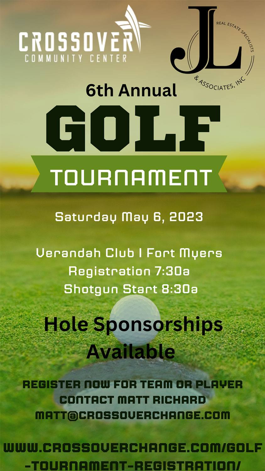 Golf Tournament Registration - Crossover Community Center